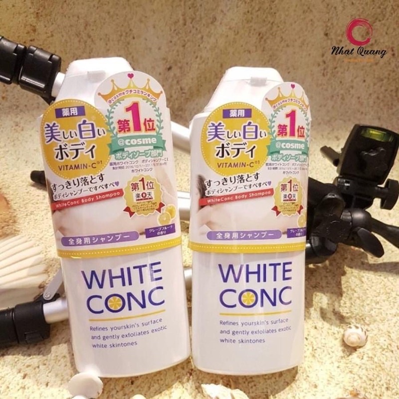Sữa tắm trắng da White Conc Body Wash 300ml của Nhật - Marna White Conc Body Shampoo C II