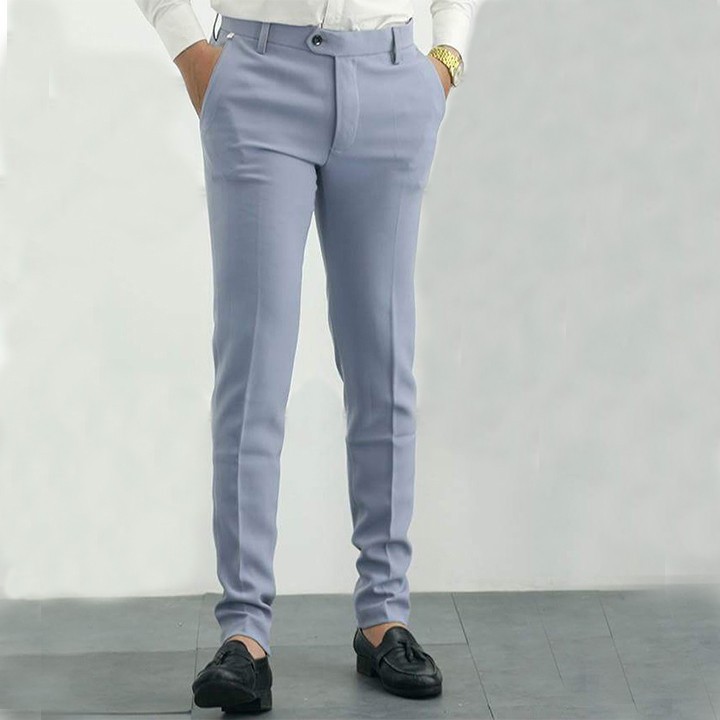 Quần tây nam vải tuyết mưa form dáng trẻ trung Hàn Quốc | BigBuy360 - bigbuy360.vn