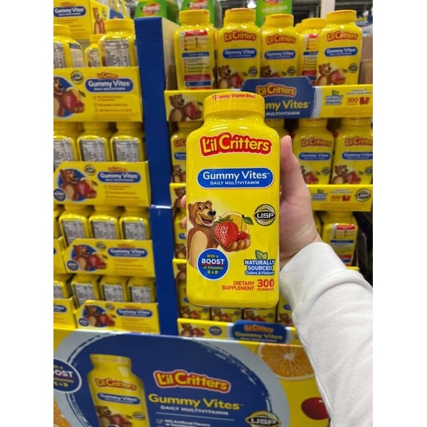 Kẹo dẻo bổ sung vitami.n tổng hợp Gummy Vites hàng nội địa Mỹ