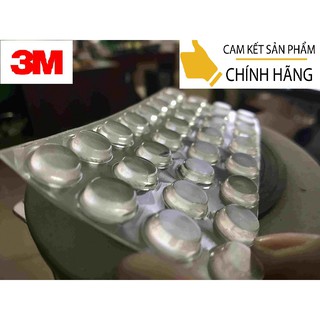 [Combo 10 nút ] Nút Đệm Cao Su  chính hãng 3M SJ5312 Hình Dẹt giảm chấn động hiệu quả an toàn