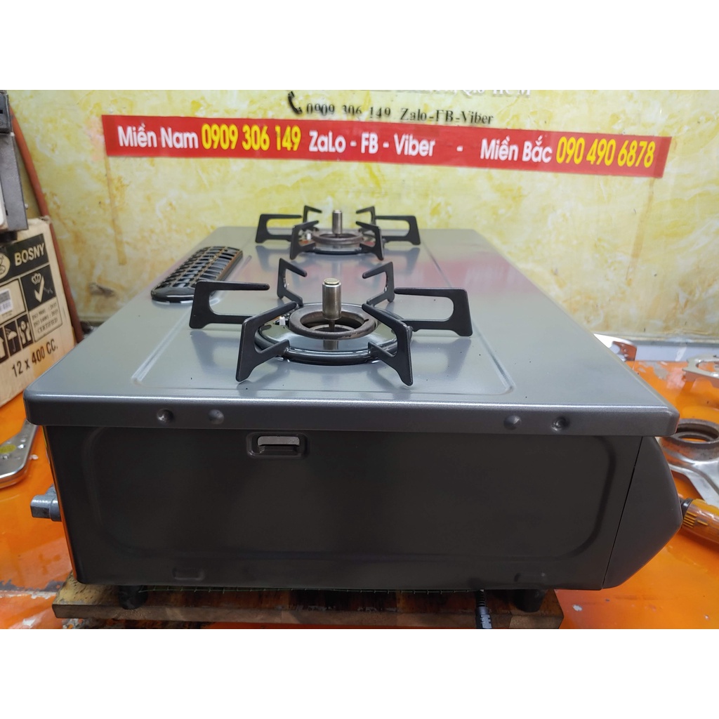 Bếp gas nội địa Nhật Rinnai KGT66FTS 005519 Pin Sạc giá 1,5triệu 1 đổi 1 KẾT BẠN ZALO 0909306149 GỬI HÌNH &VIDEO THỬ BẾP