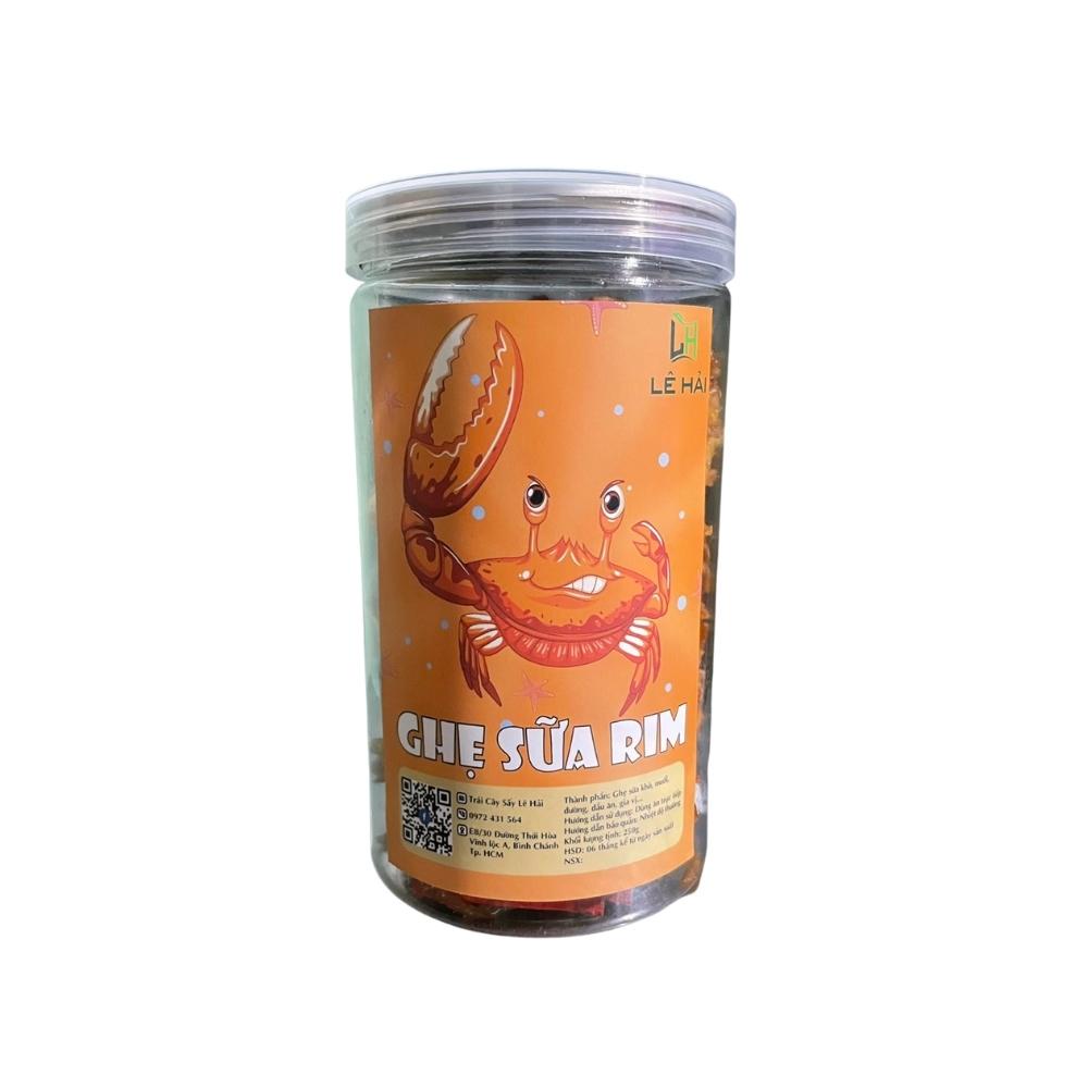 Ghẹ sữa rim gia vị 250g Lê Hải đồ ăn vặt Sài Gòn thơm ngon - Đặc Sản Phan Thiết