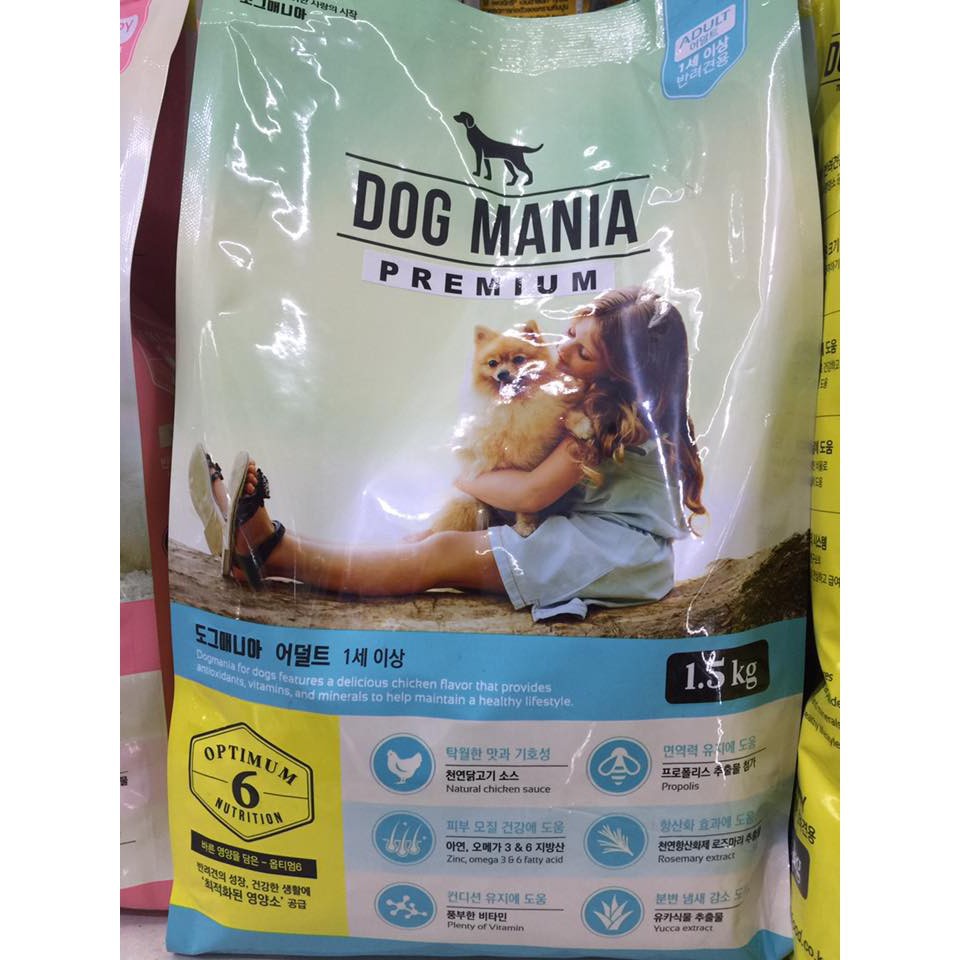 Thức ăn cho chó Dog Mania 1,5 kg