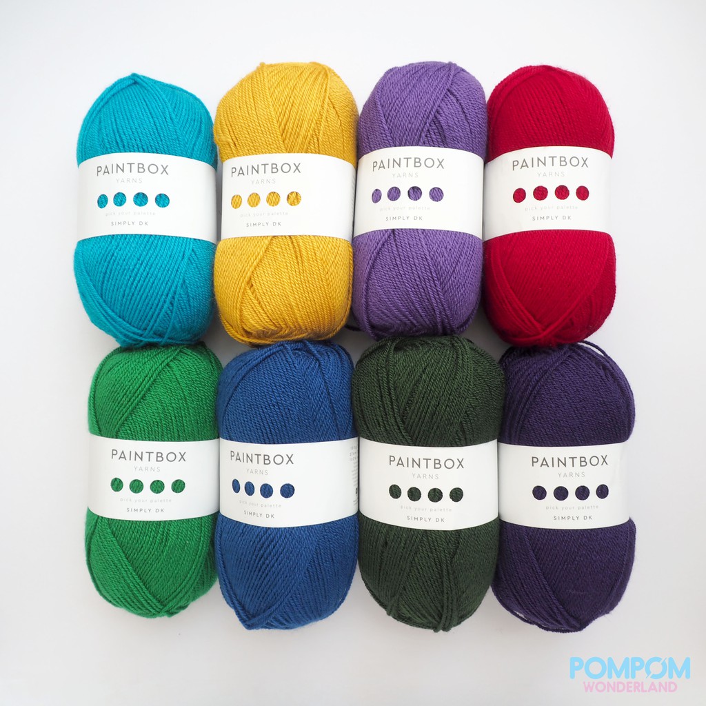 Len sợi Acrylic Paintbox Yarns Simply DK