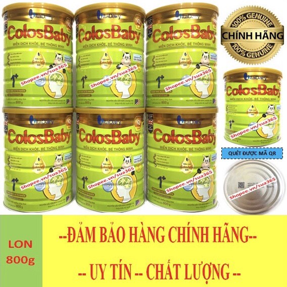 Sữa Colosbaby IQ Gold 1+ 800g