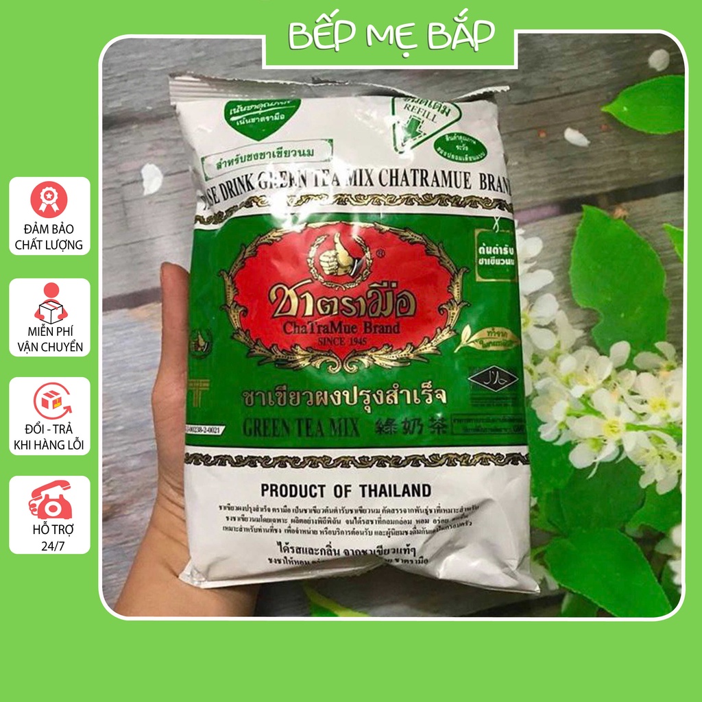 Trà Thái Xanh 200g - Nguyên Liệu Nấu Trà Sữa - Bếp Mẹ Bắp