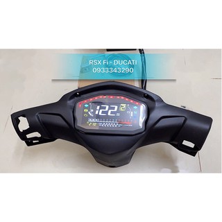TRỌN BỘ BỢ CỔ WAVE RSX 2014-2020  CHẾ ĐH ĐIỆN TỬ DUCATI MẪU MỚI