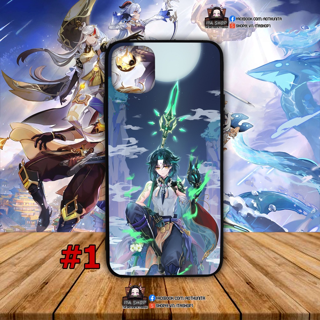 Xiao - Genshin Impact - Ốp Lưng Anime Oppo A95 A94 A93 A92 A76 A74 A73 A55 A54 A53 A52 A15 A15k A16 A16k A12 A5s