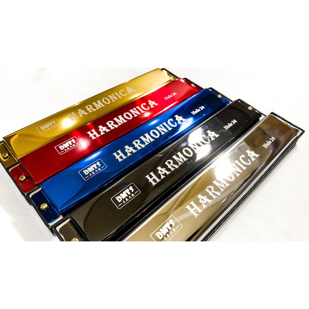 Kèn Harmonica Woim 24 Lỗ Đủ Màu