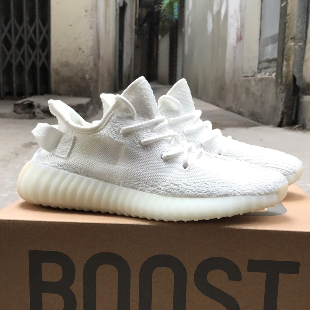 (FULLBOX, FREESHIP) giày thể thao yz 350 V2 boost Full trắng nam nữ