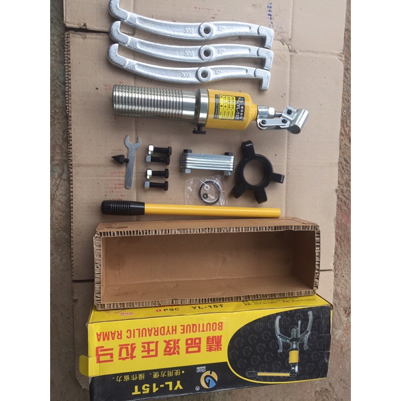 Vam thuỷ lực 15 tấn, cảo 3 chấu