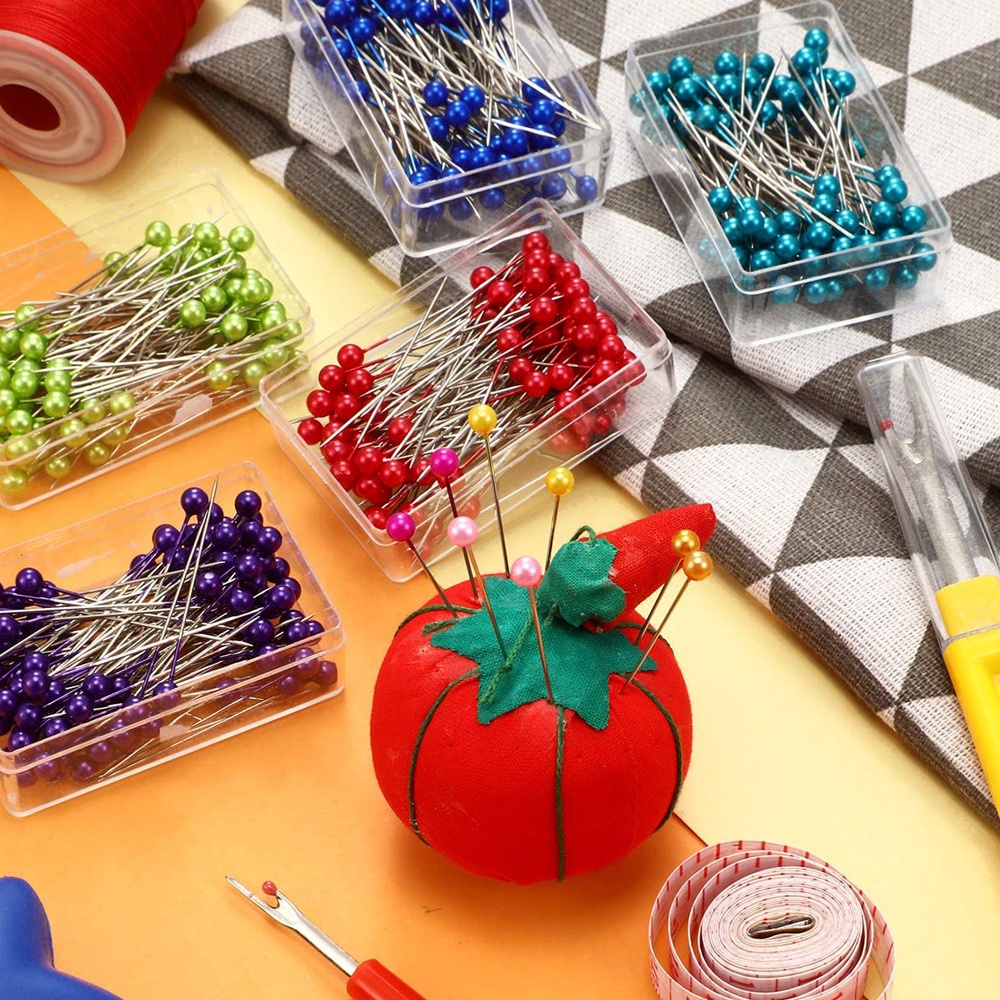 Set 100 Kim Ghim 38mm Nhiều Màu Sắc Dùng Trong May Vá