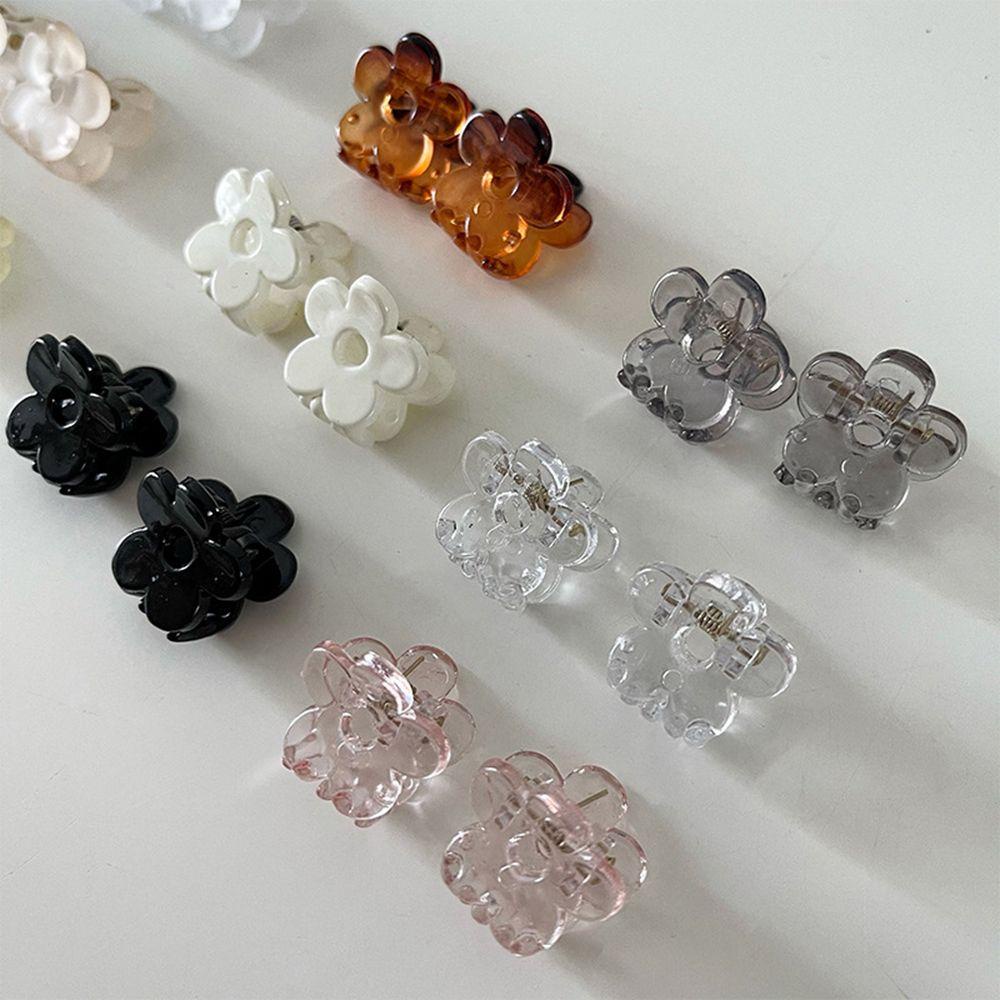 Set 4 Kẹp Tóc Đính Hoa Dễ Thương Cho Nữ