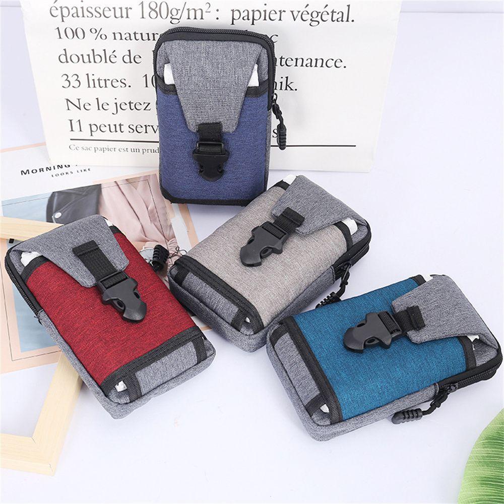 Túi Đeo Hông Đựng Điện Thoại Chống Thấm Nước Có Khóa Kéo Tiện Dụng Mang Theo Du Lịch