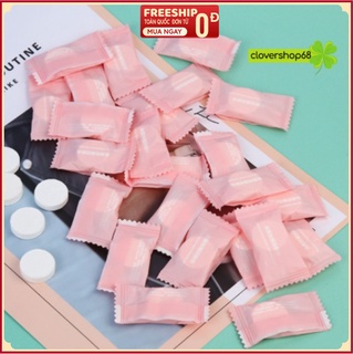 Khăn giấy nén #khăn mặt hình viên kẹo 🍀 Giadungbanbuon09 🍀