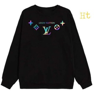 [Sói Xám] [Free ship 50k] ❤️❤️❤️-  Áo nỉ in chữ V vòng cổ phản quang HT12 -Vải xịn