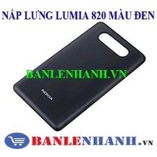 Nắp lưng lumia 820 màu đen