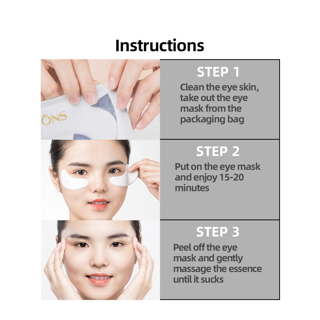 Mặt Nạ Mắt Hengfang 7.5g Ffs96081 Dưỡng Ẩm Chống Nếp Nhăn Và Lão Hóa | BigBuy360 - bigbuy360.vn