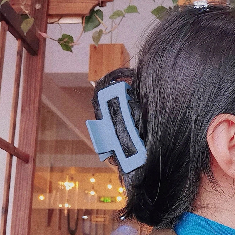 Kẹp Tóc Càng Cua Màu Trơn Thời Trang Cho Nữ