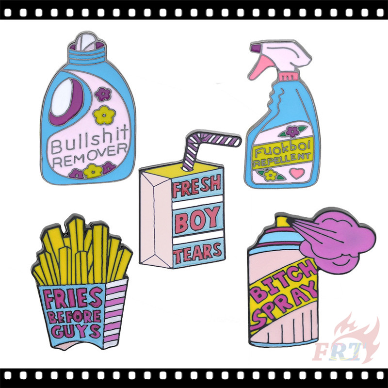 1 Ghim cài áo hình thức ăn nhanh xinh xắn