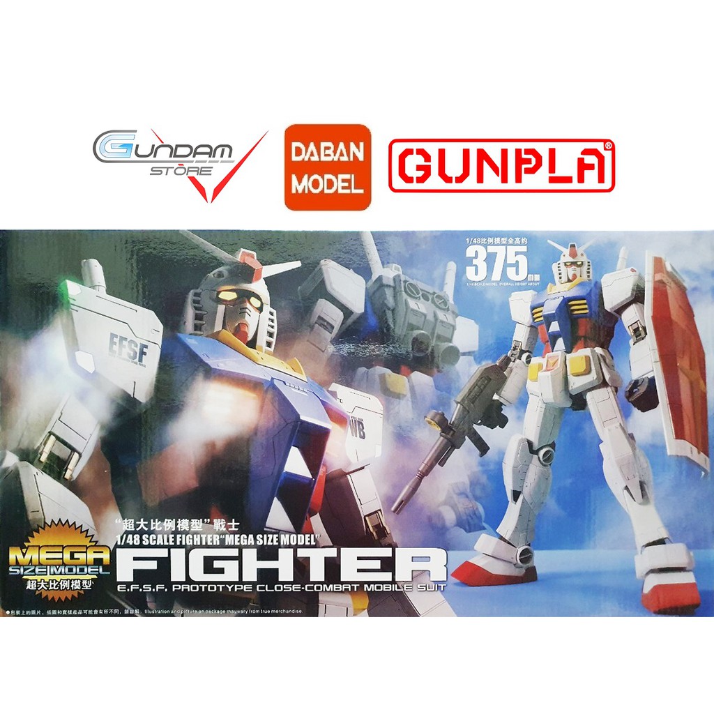 Mô Hình Lắp Ráp Mega Size RX-78-2 Gundam Daban 1/48 Đồ Chơi Anime