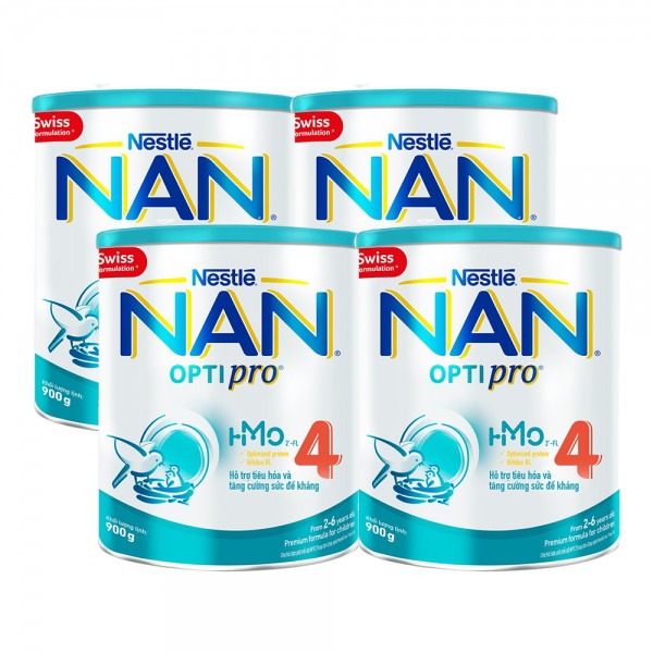 Sữa bột Nestle Nan Optipro HMO 4 900g_Subaby