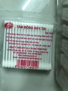 Tăm bông ráy tai (lố 12 bịch)