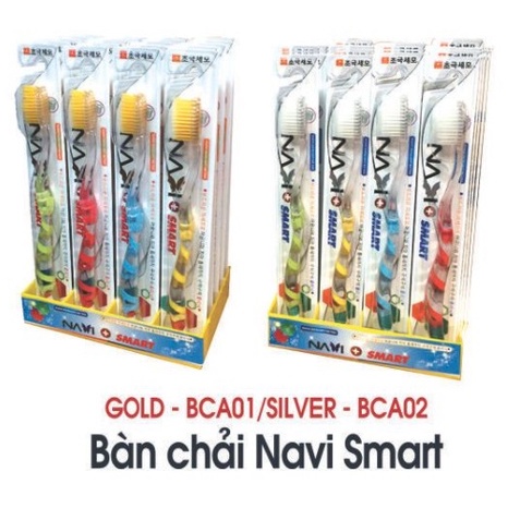 Bàn chải đánh răng Smart gold Navi BCA01, BCA02