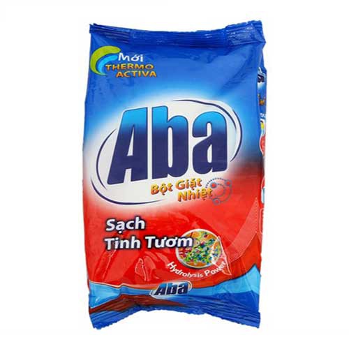 Túi Bột giặt nhiệt sạch tinh tơm Aba 800g