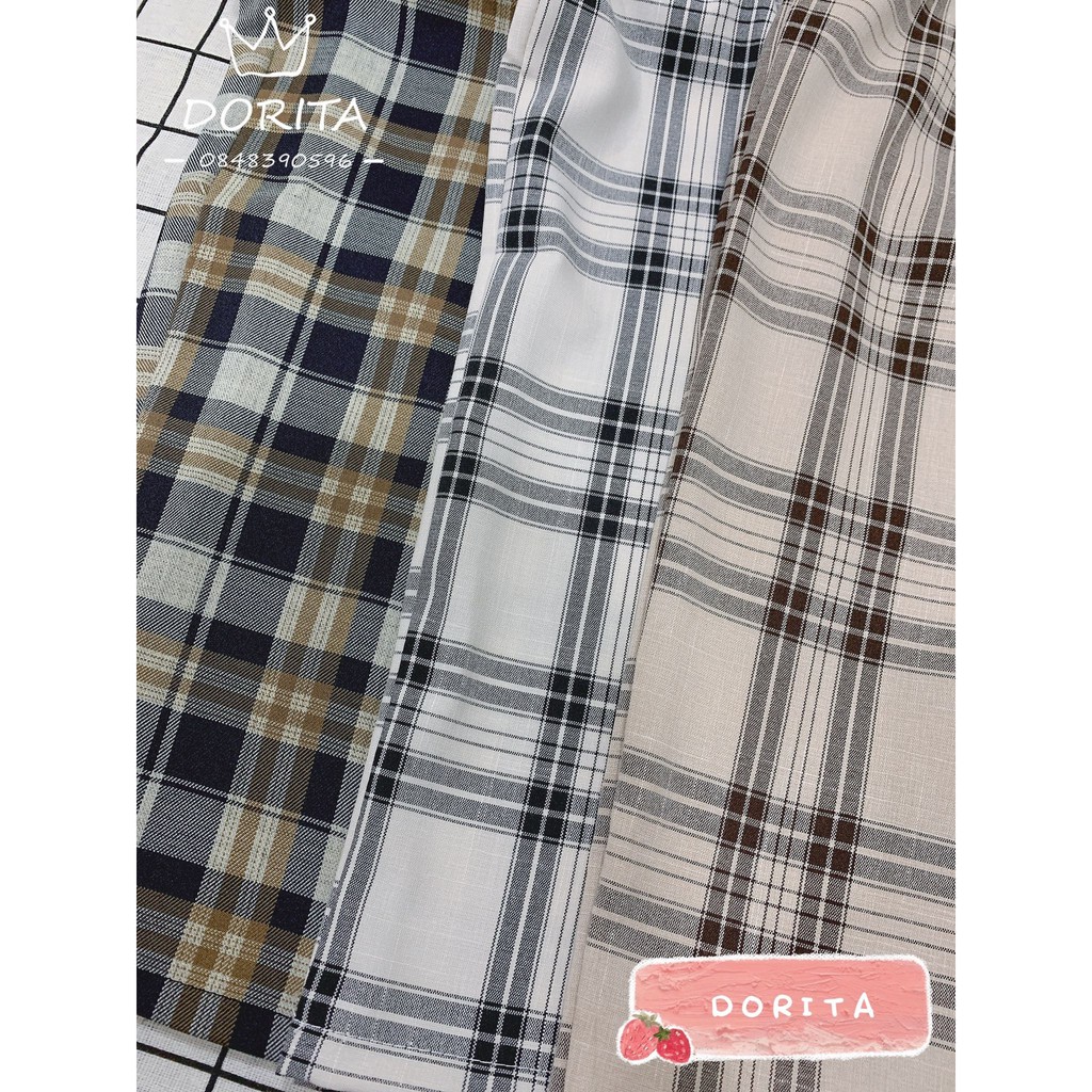 [Ảnh thật/Video] Quần culottes ống suông, Quần siêu hách dáng 2021 - Dorita Boutique