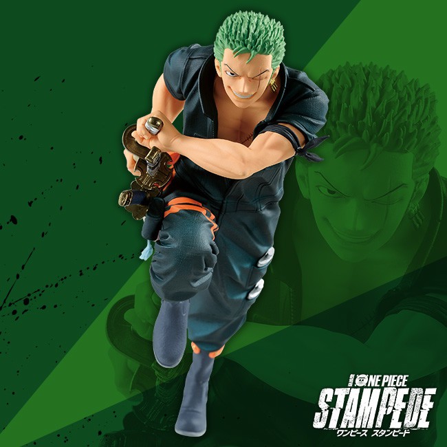 Mô hình One piece chính hãng - Zoro - Ichiban Kuji - ver Stampede