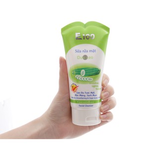 Sữa rửa mặt E100 dưa leo 100g