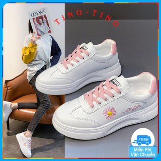 [HÀNG CAO CẤP] Giày thể thao thêu hoa cúc nhí, 😍Phong cách Hàn Quốc sneakers siêu nhẹ (017)