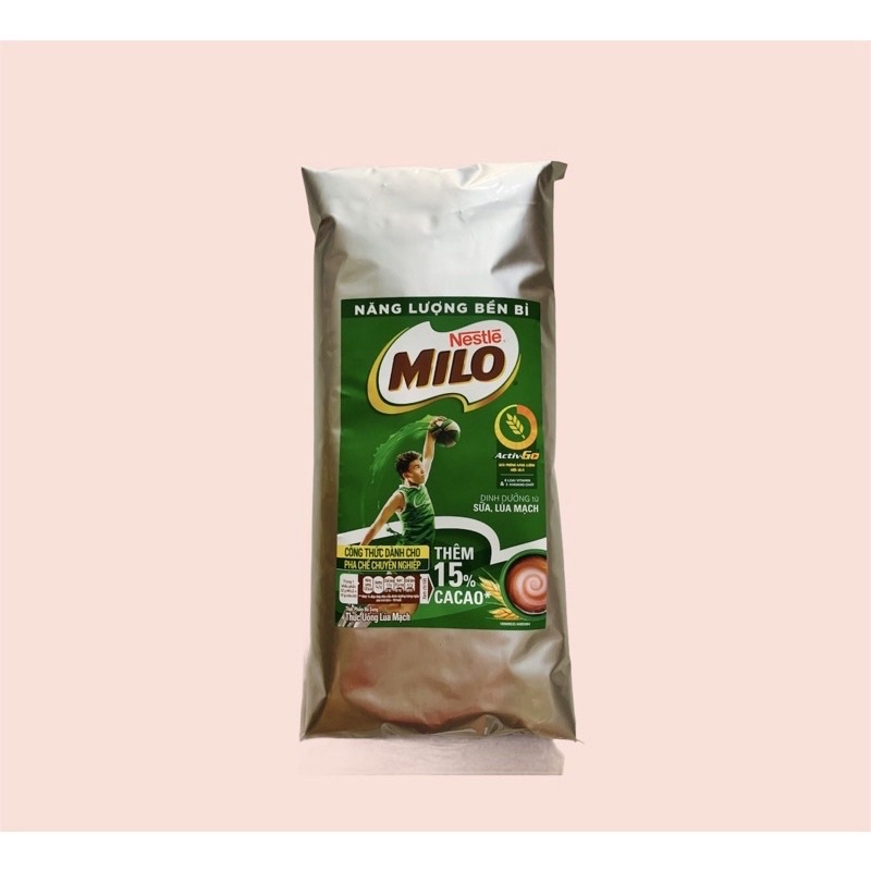 Bột lúa mạch milo cacao nguyên chất 1 kg.(date mới nhất 2023)