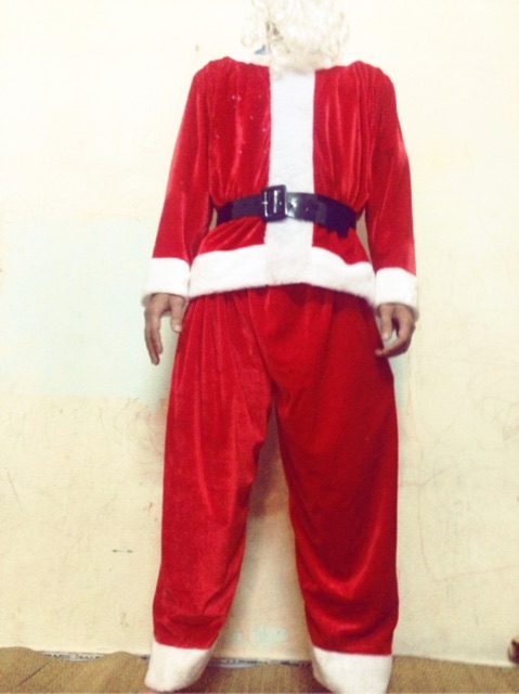 BỘ ÔNG GIÀ NOEL VẢI NHUNG | BigBuy360 - bigbuy360.vn