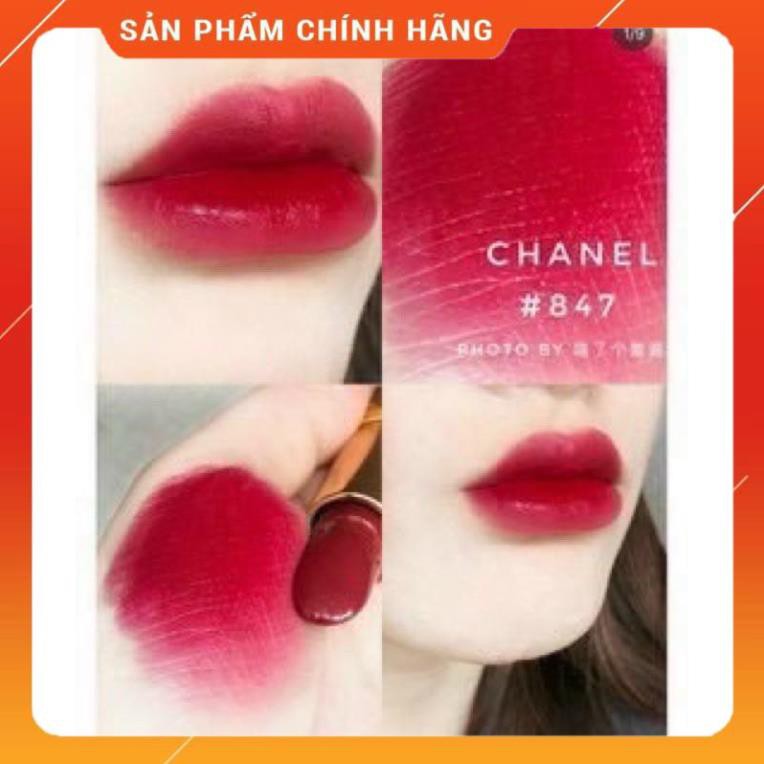 Son Chanel 847 Rouge Majestueux – Màu Đỏ Đậm đẹp hot