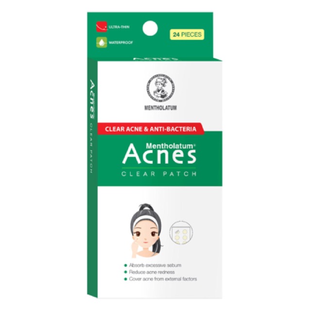 Miếng Dán Mụn Acnes Clear Patch (24 Miếng)