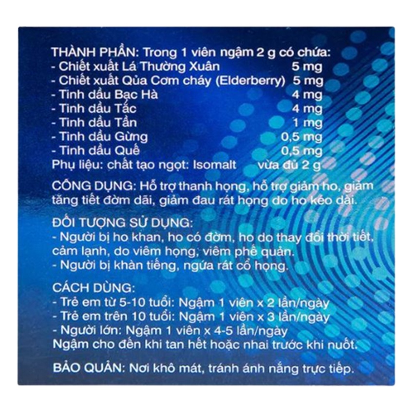 Viên Ngậm Hotexcol - Hộp 40 viên - Hỗ Trợ Thanh Họng - Cvspharmacy