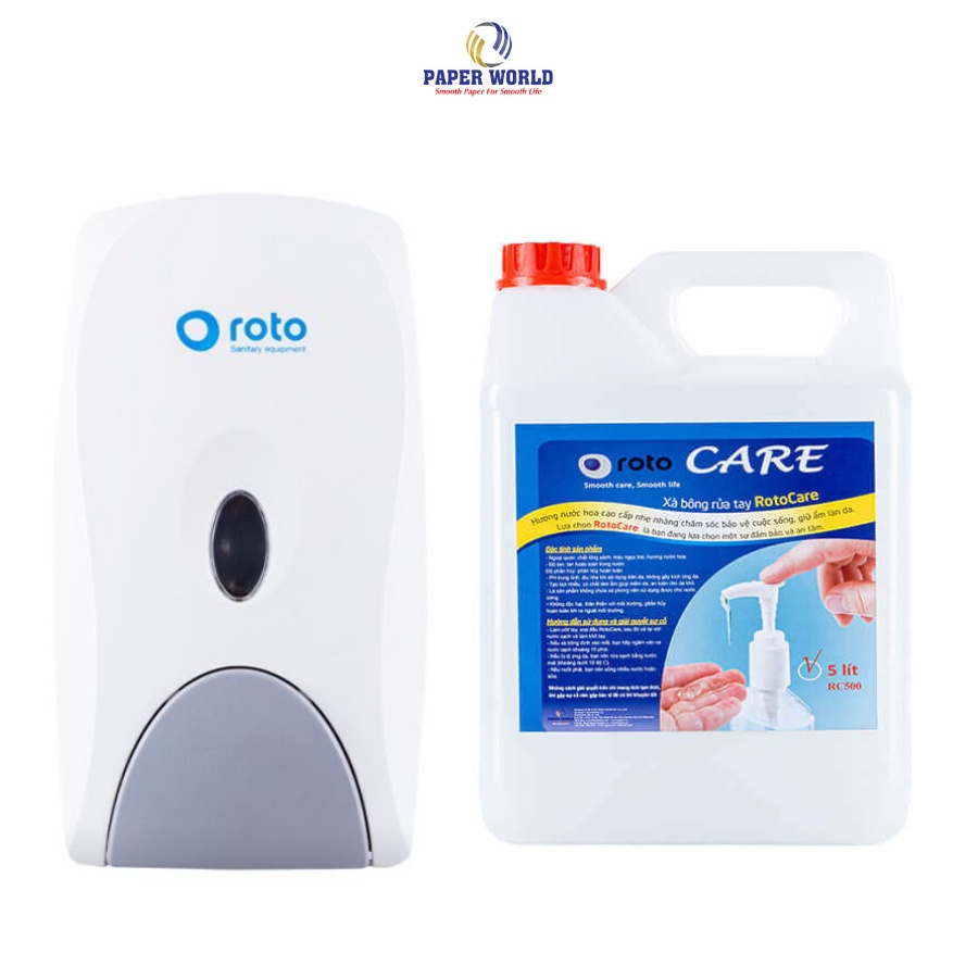 Xà Bông Rửa Tay Rotocare500 (RC500) 5 lít | Thế Giới Giấy