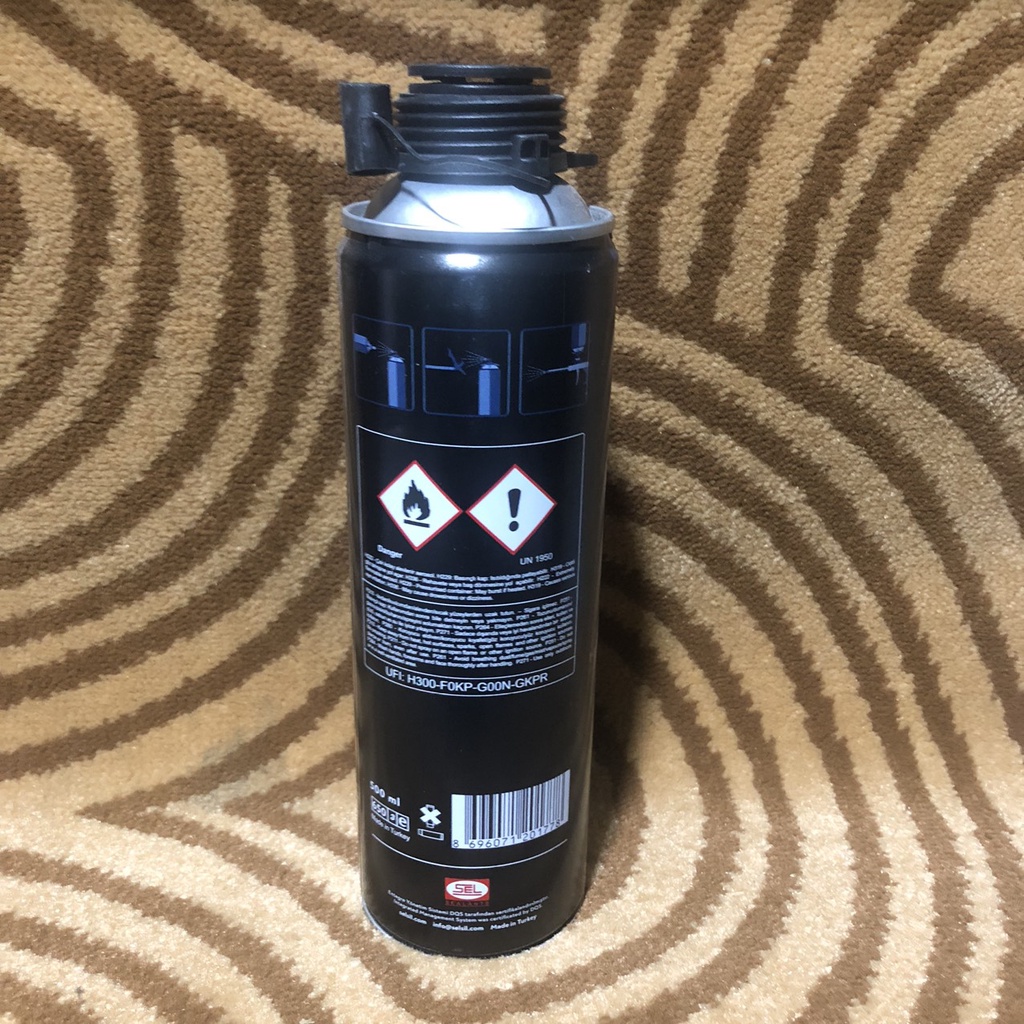 Nước rửa keo bọt nở Selfoam Cleaner 500ml - Nhập khẩu Thổi Nhĩ Kỳ