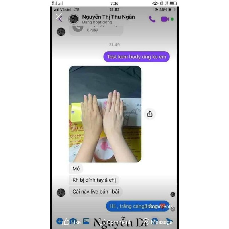 Kem Body PINK Hải Âu Việt , Trắng sau 5-7ngày