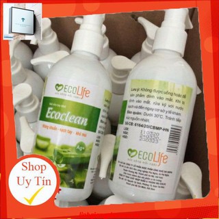 (sở y tế cấp phép)CHĂM SÓC DA TAY gel rửa tay khô ECOCLEAN 300ml (chai vòi )(HÀNG CHÍNH HÃNG)