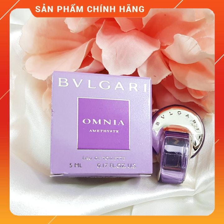 Nước Hoa Nữ Bvlgari Omnia Amethyste 5ml