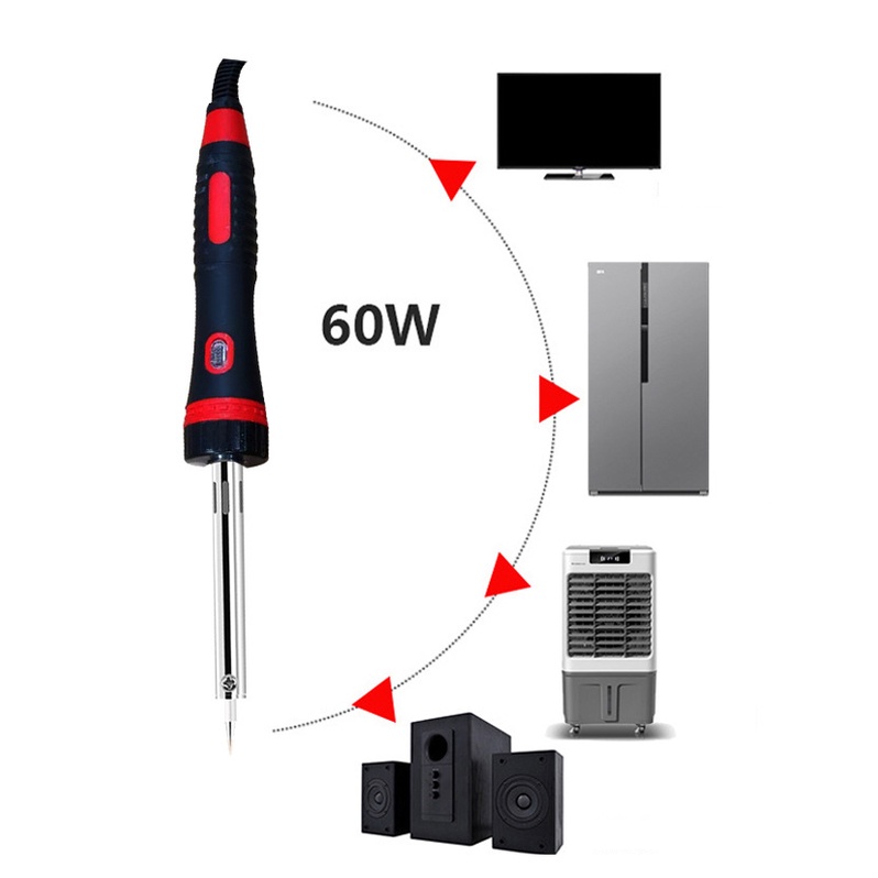 Combo mỏ hàn 60W cho anh em sửa chữa điện tử, điện thoại..