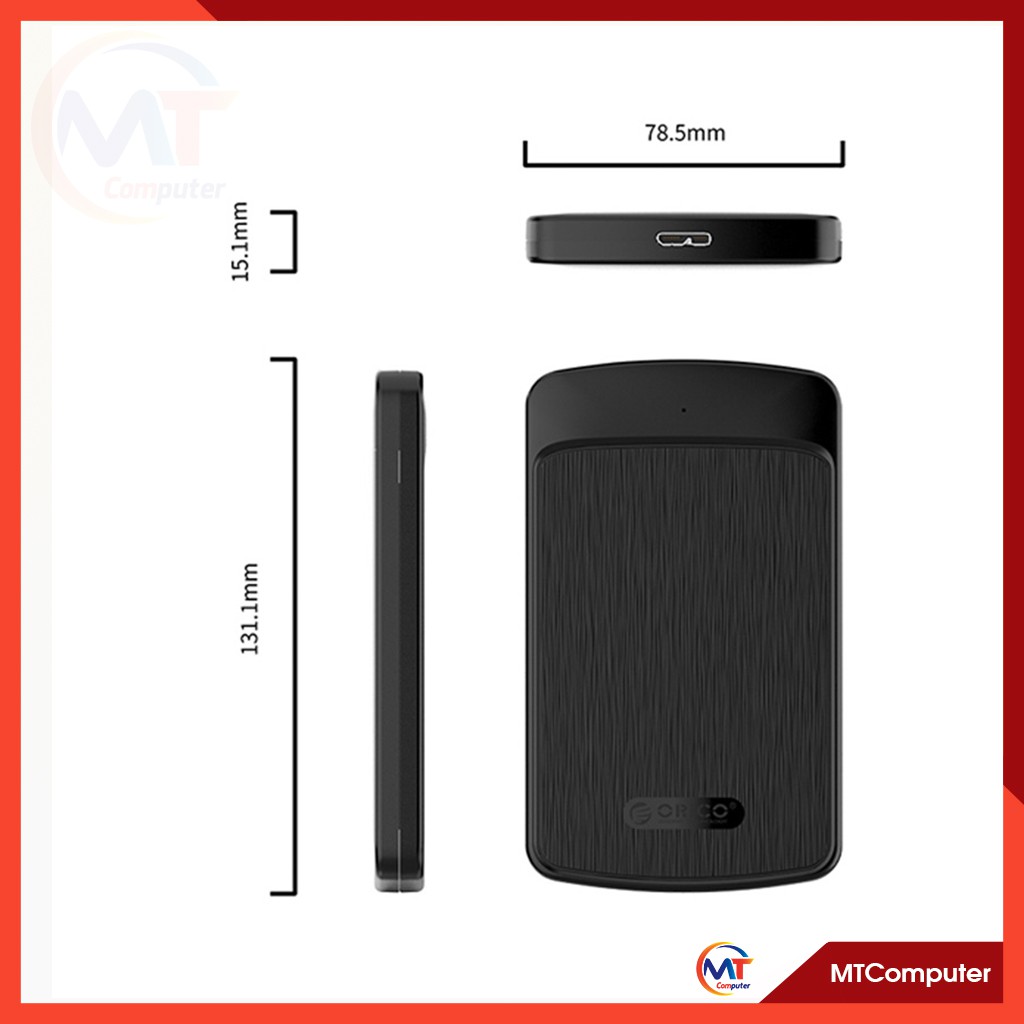 Box ổ cứng 3.0 ORICO 2020U3 / 2577US3 SSD HDD 2.5 - Hộp đựng ổ cứng 2.5 inch 3.0 - SATA to USB 3.0