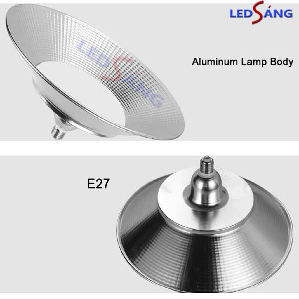 Đèn Led Nhà Xưởng Chống Nước Ledsang NXAD-50 E27 - Ánh Sáng Trắng