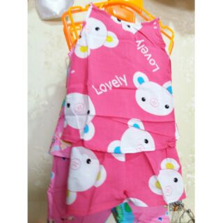 Bộ lanh lụa bé gái