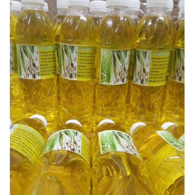 Tinh dầu sả chanh chai 500ml rất thơm