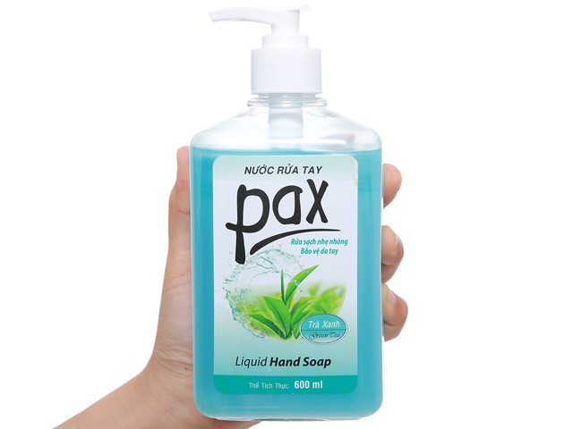Nước rửa tay Pax 600ml - 4 mùi hương