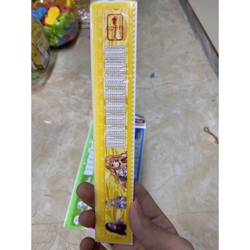 Thước kẻ bảng cửu chương